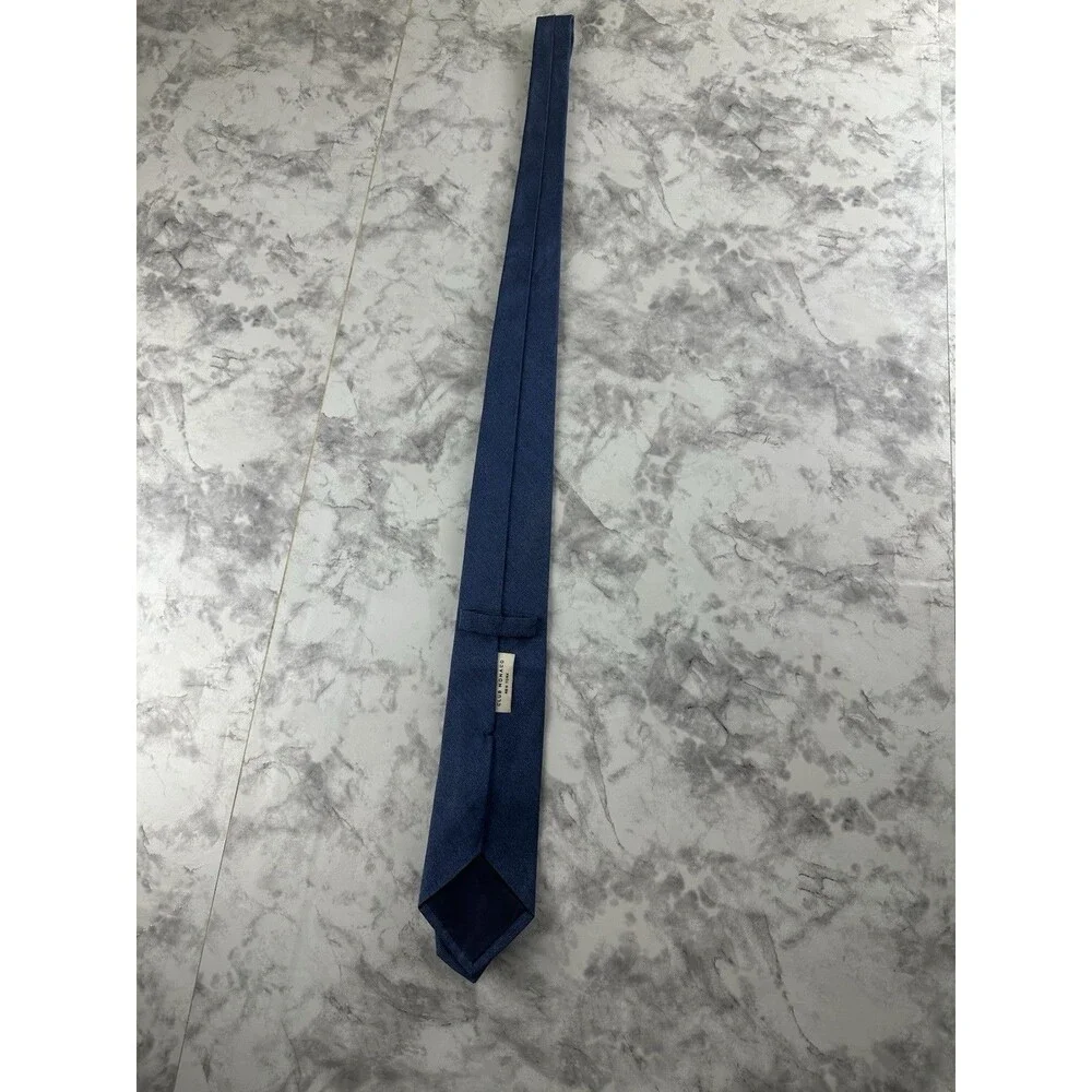 Club Monaco New York Clip On Neck Tie Navy Blue One Size